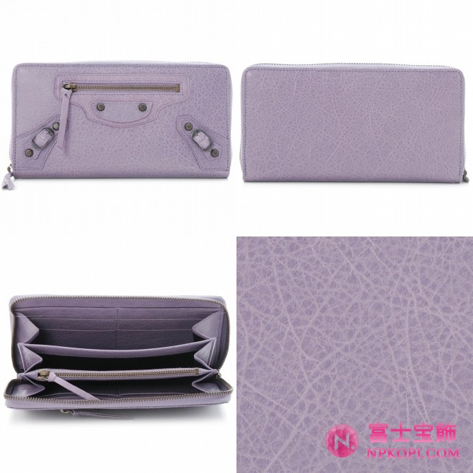 BALENCIAGA/バレンシアガ 2012年春夏CLASSIC CONTINENTAL2つ折り長財布 253036 D940T 5425